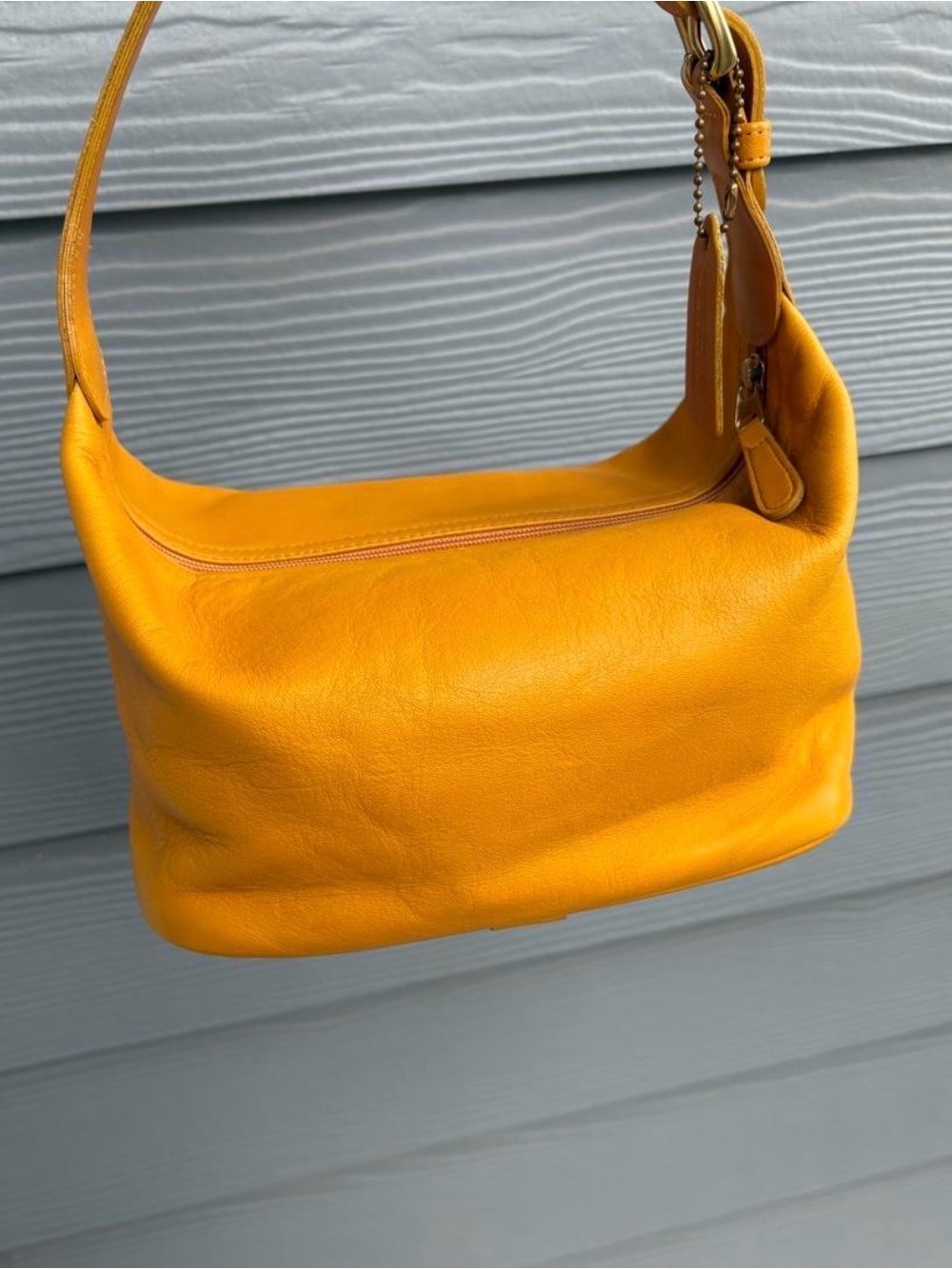 Coach Vintage Soho Mini Hobo Yellow 4145